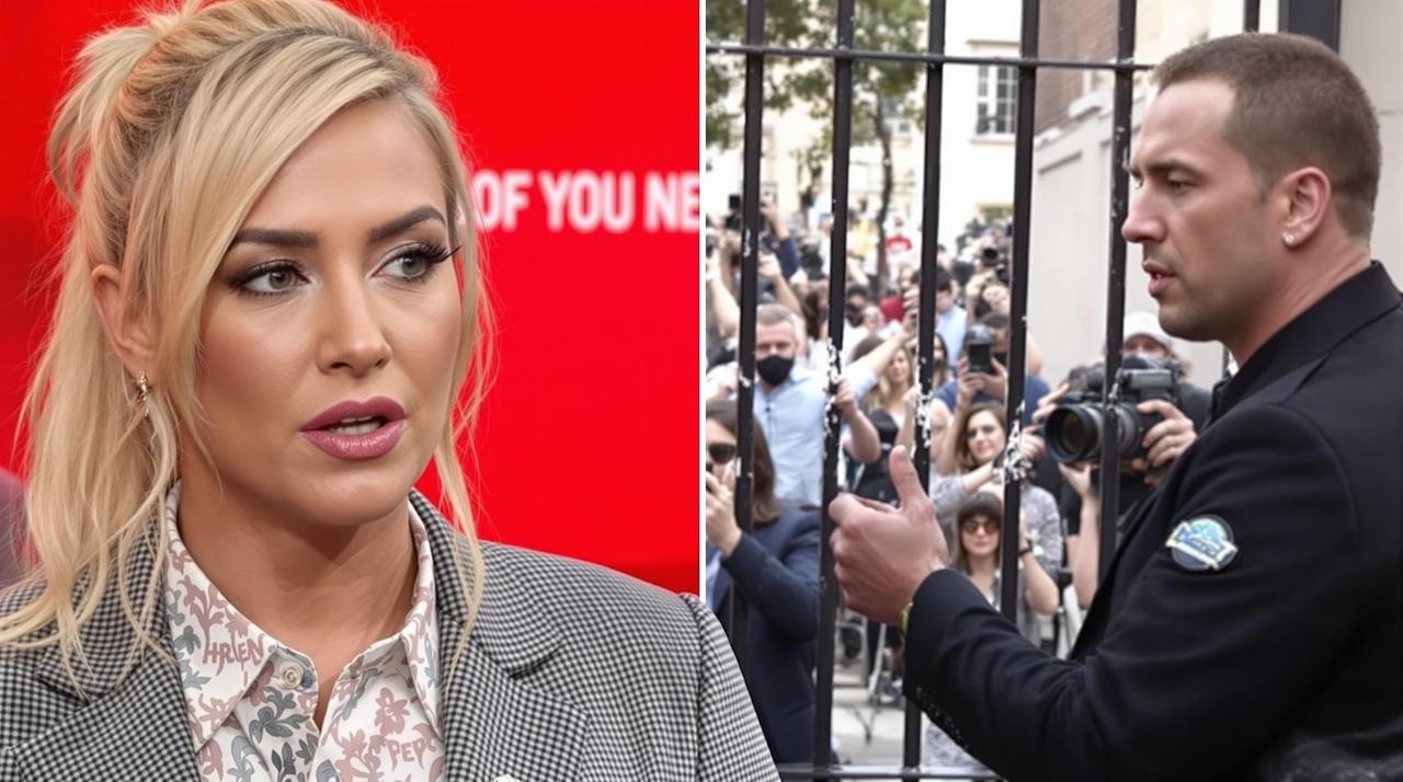 某男星被曝欠债不还，债主上门讨债遭保镖驱逐，视频流出